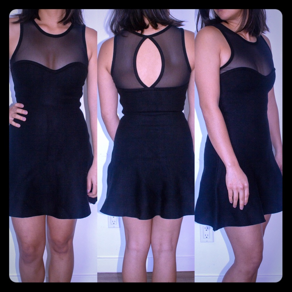 Forever 21 dress with keyhole back